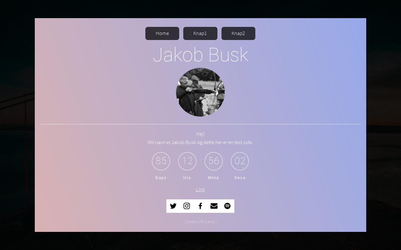 Carrd profile picture for @jakob